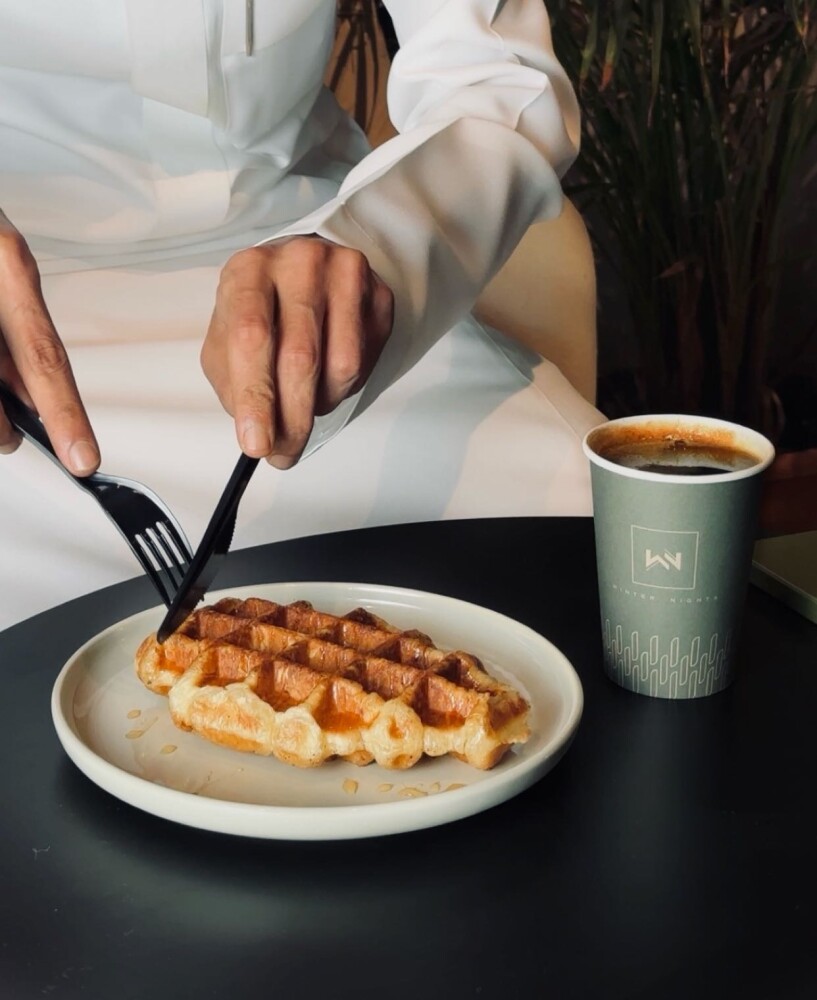وافل كرواسون جبن | Cheese Croissant
